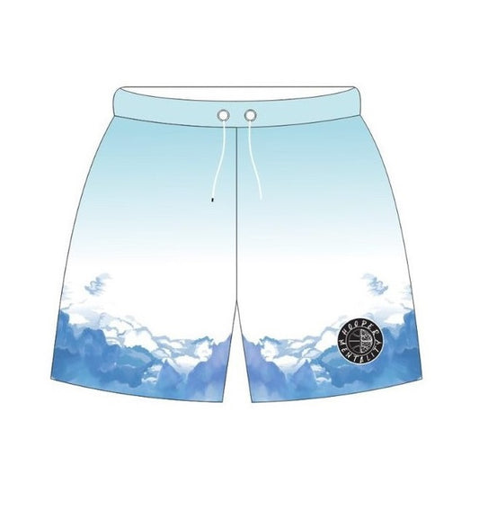 Hooper Mentality "In The Clouds" Mesh Shorts