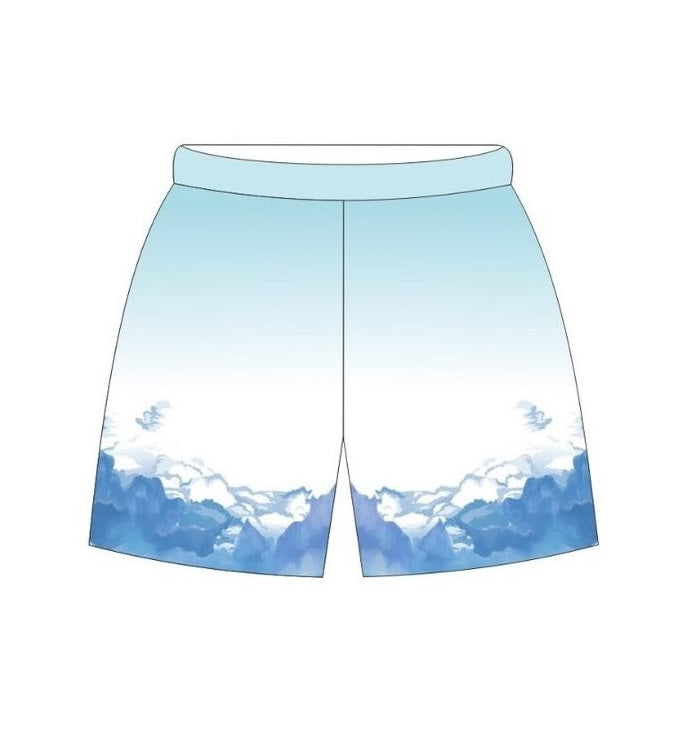 Hooper Mentality "In The Clouds" Mesh Shorts