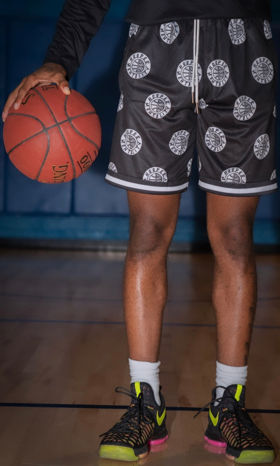 Hooper Mentality "Hooper" Shorts Black