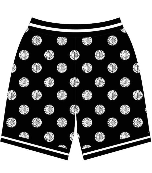 Hooper Mentality "Hooper" Shorts Black