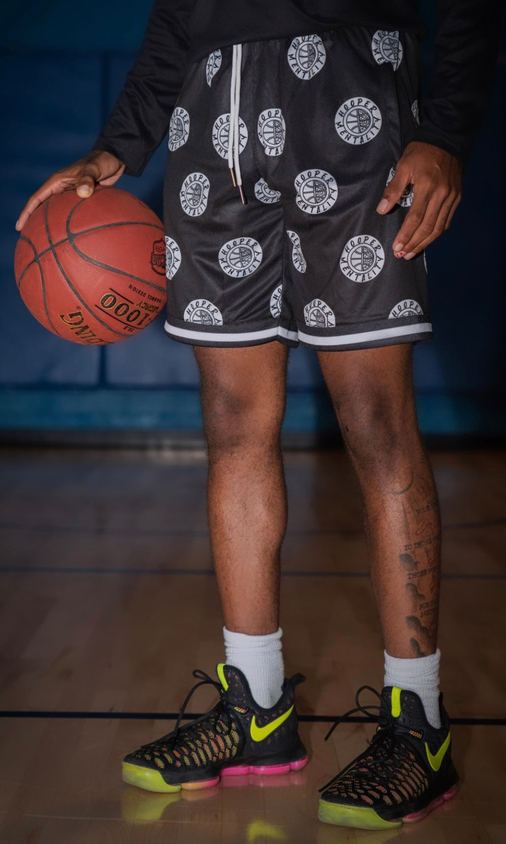 Hooper Mentality "Hooper" Shorts Black